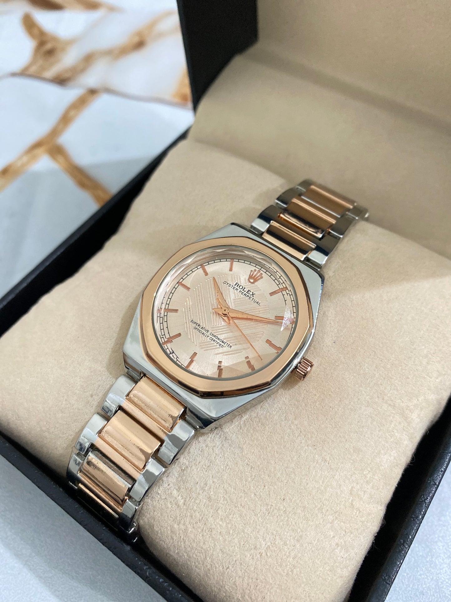 Aurora Rose – Luxury Rose Gold Women's Watch