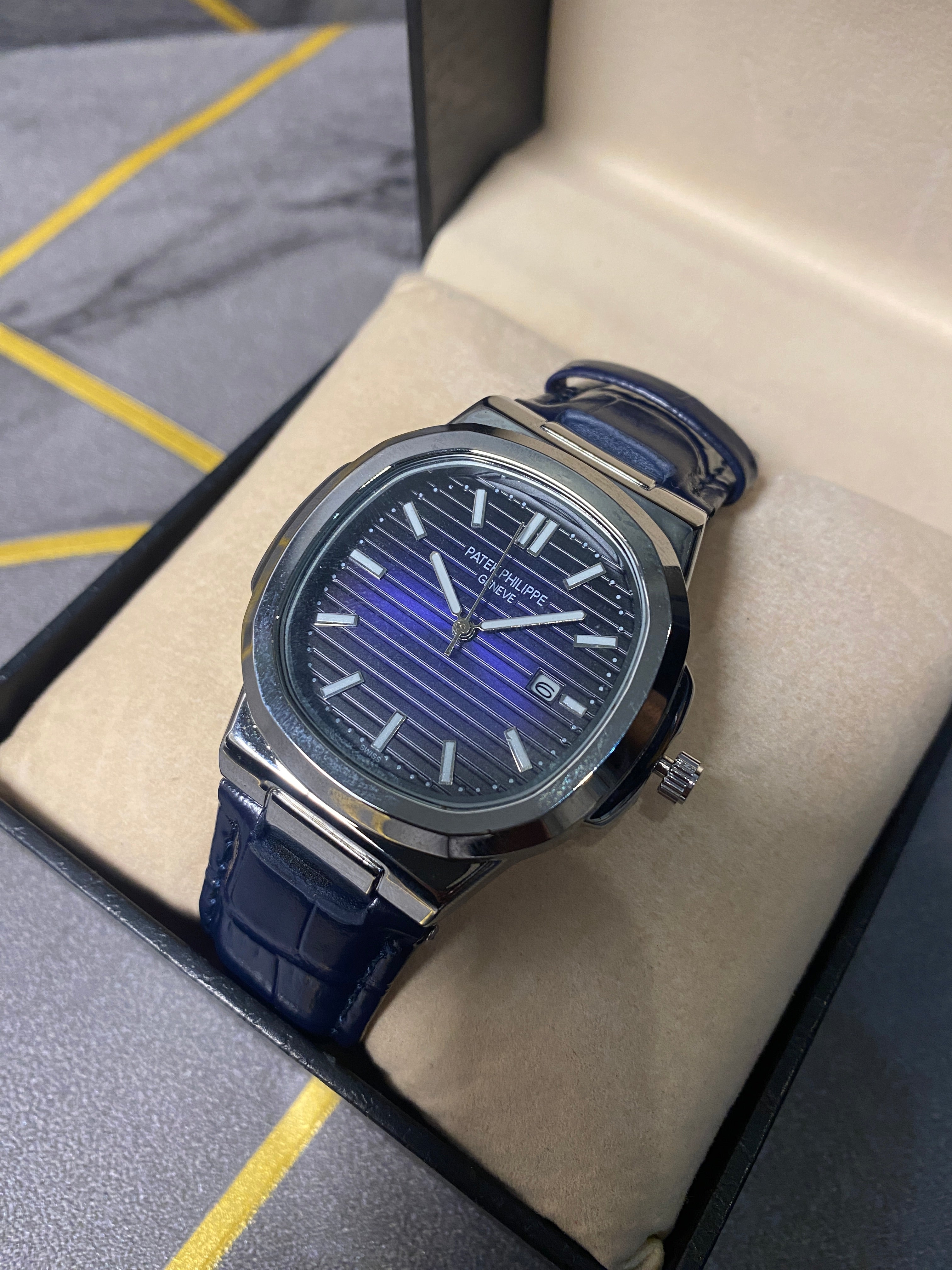 Patek Philippe Strap Watch – All Blue