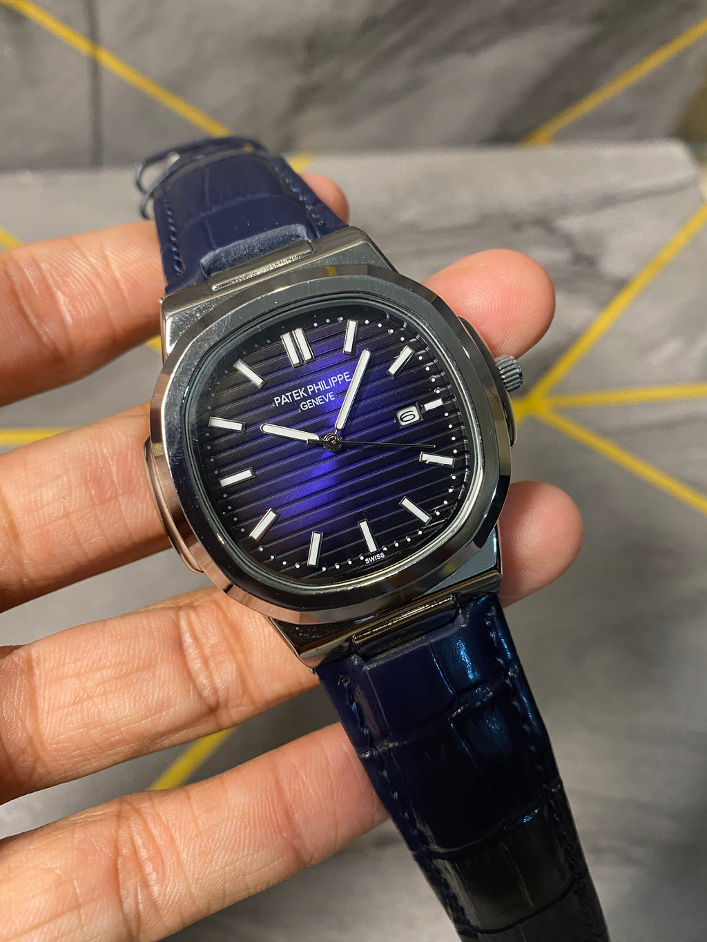 Patek Philippe Strap Watch – All Blue