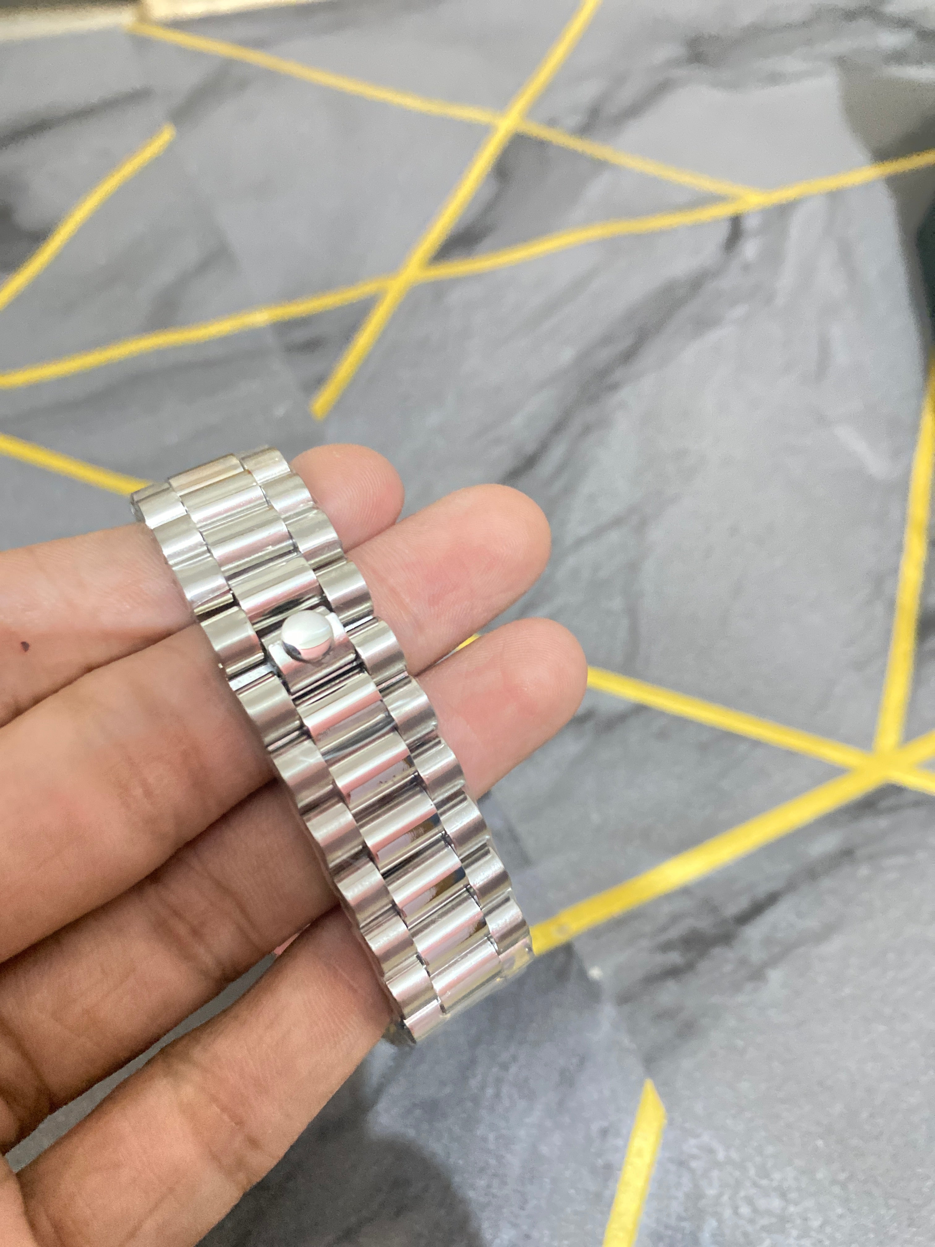 Rolex Style Datejust Watch – Black Dial