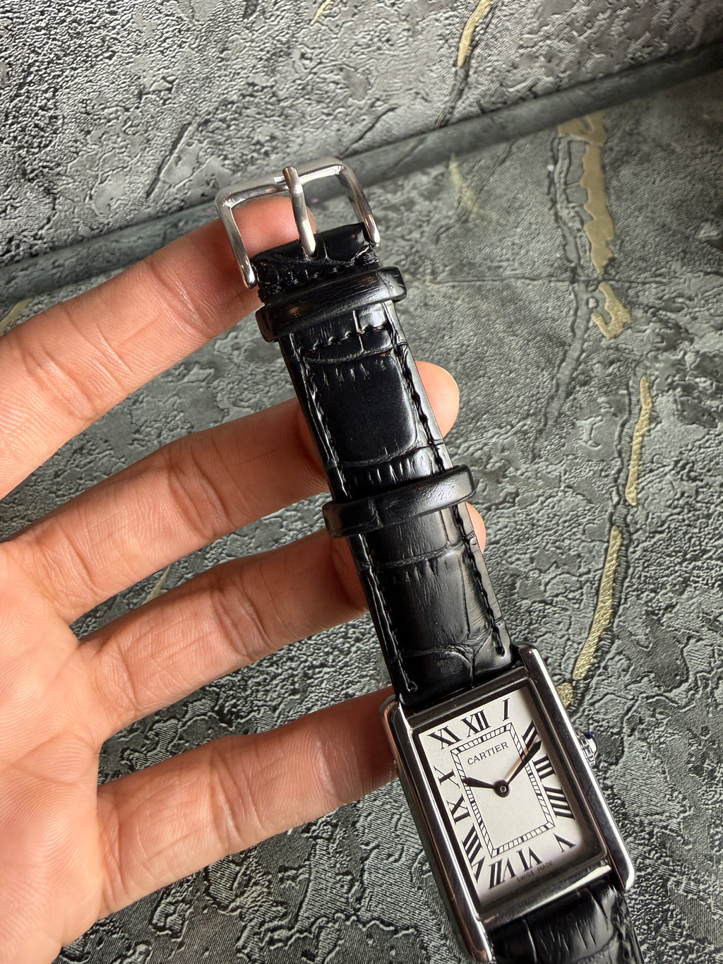 Cartier Tank - Black n White