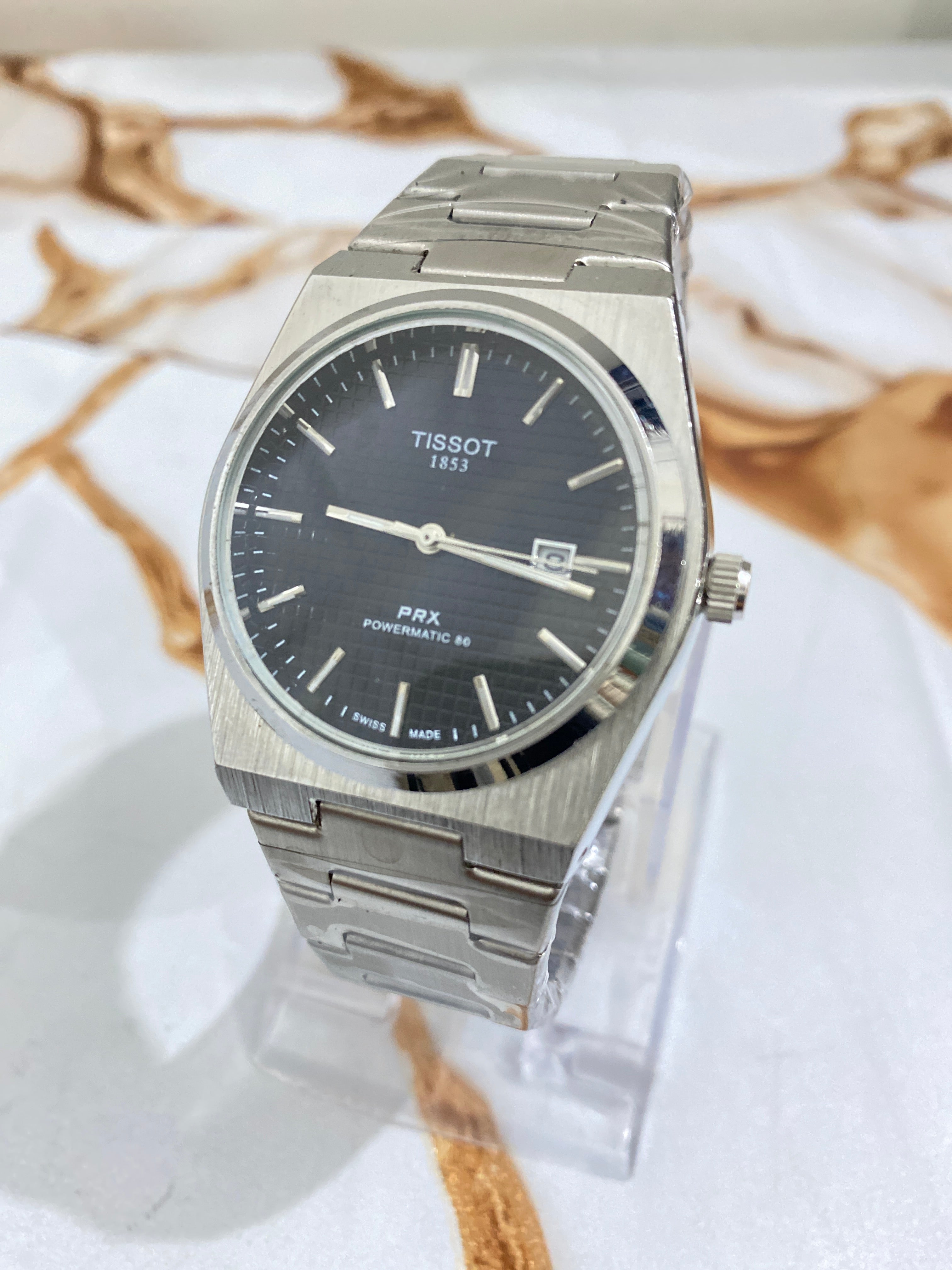 Tissot 1853 Black Dial – Swiss Precision in Classic Black