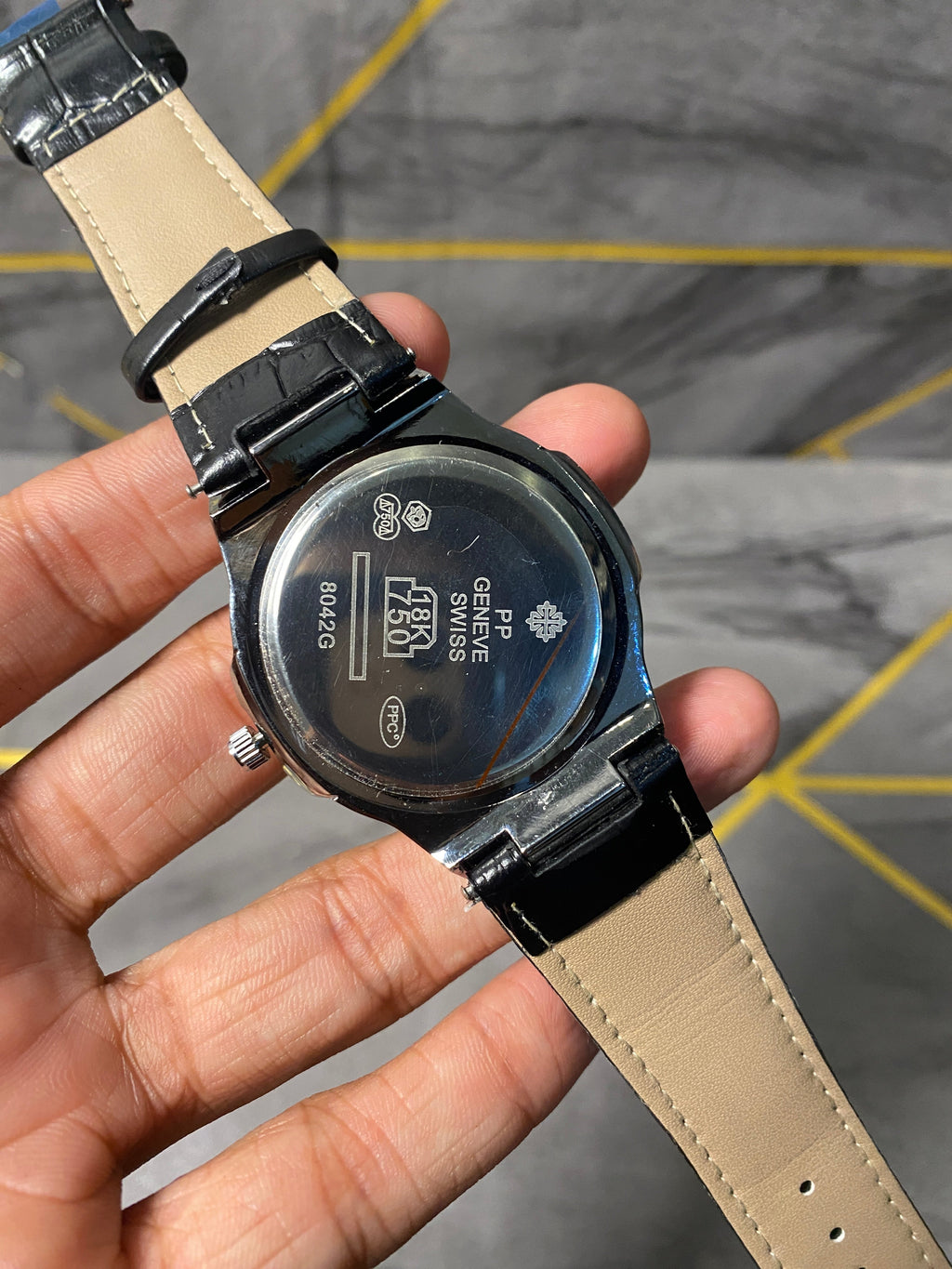 Patek Philippe Strap Watch – All Black