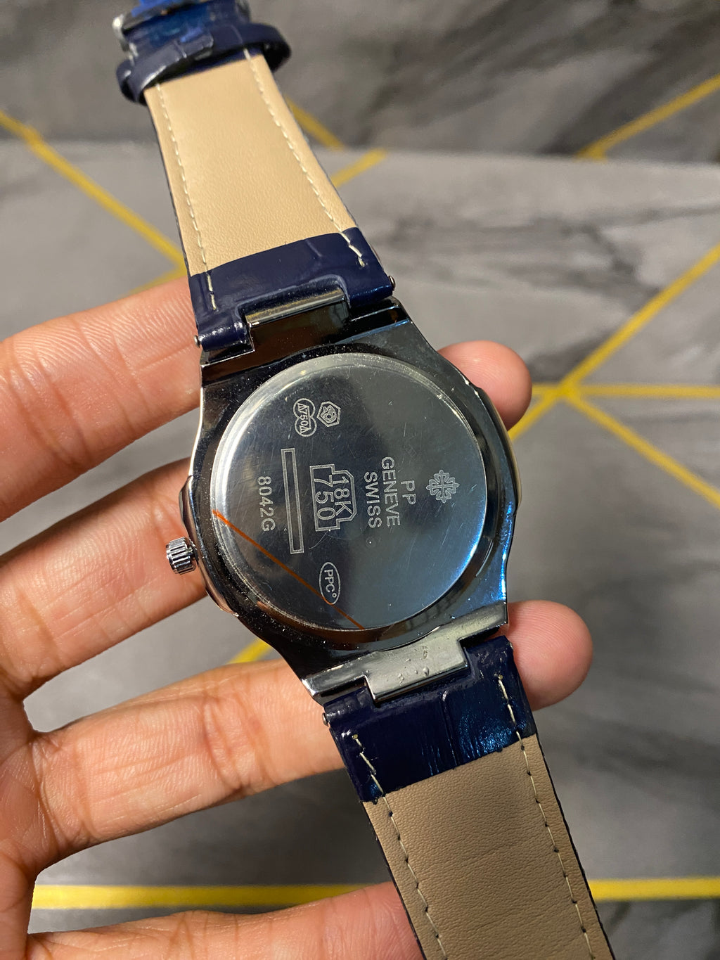 Patek Philippe Strap Watch – All Blue
