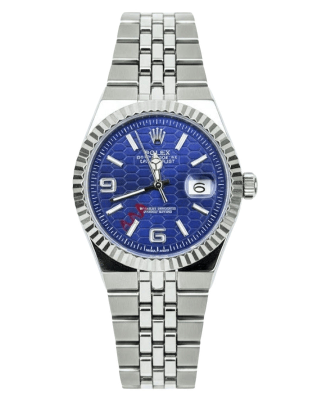 Rolex Watch 2025 Edition - Silver With Black Dial