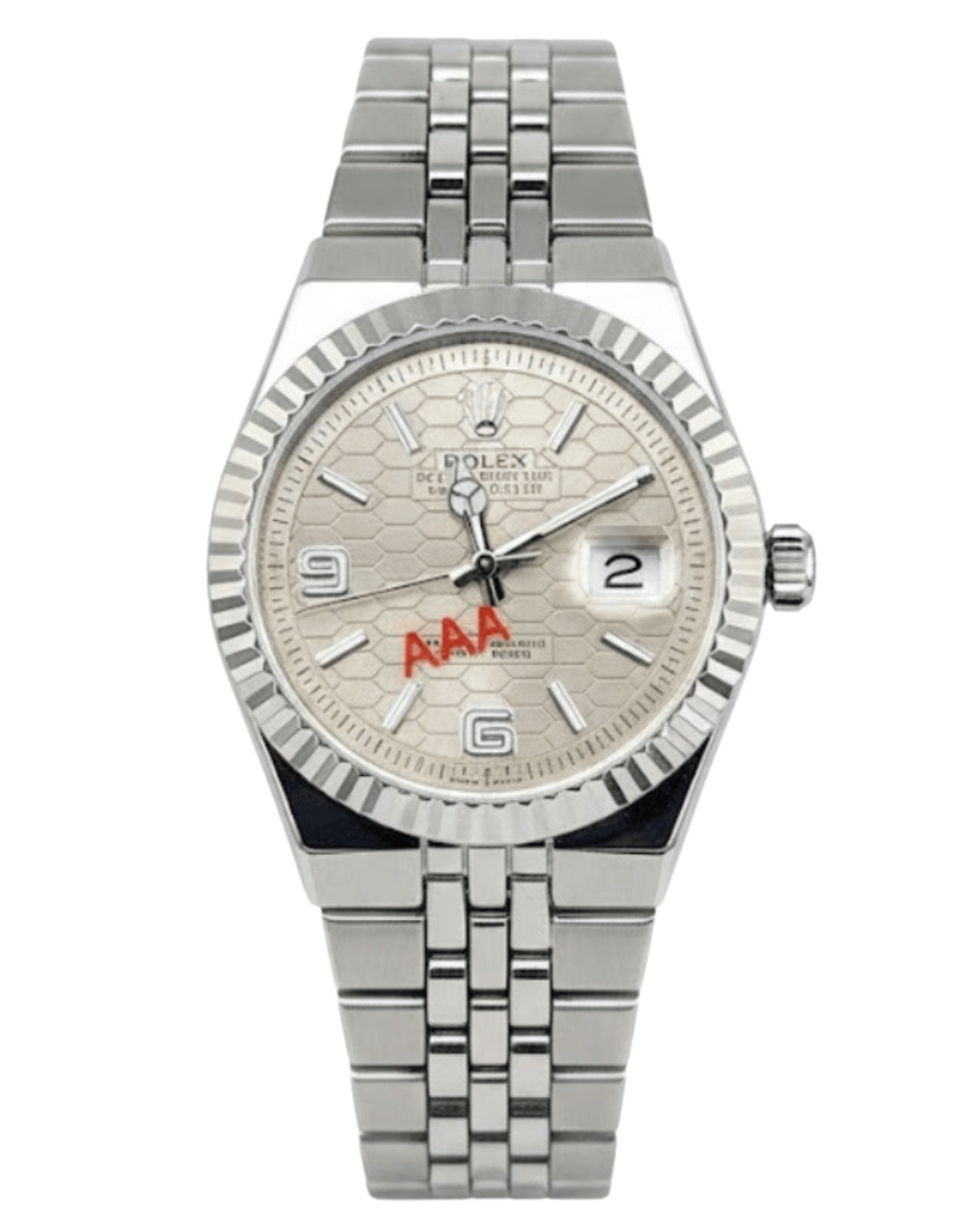 Rolex Watch 2025 Edition - Silver With Grey Dial