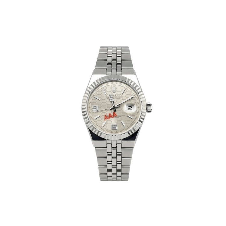 Rolex Watch 2025 Edition - Silver With Grey Dial